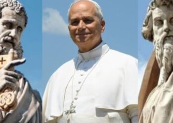 مار بطرس وبولس والبابا لاوون الرابع عشر … روح واحد في إعلان حبّ المسيح على خطى مار بطرس وبولس … البابا لاوون الرابع عشر يجسد رسالة الكنيسة