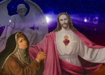 الاعتراف العام الذي قامت به القديسة فيرونيكا أمام الرب يسوع بمساعدة ملاكها الحارس