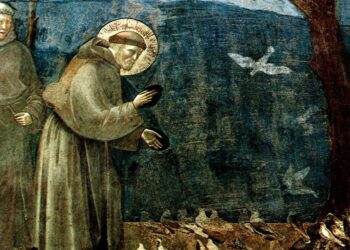 صلاة الصباح ونشيد القديس فرنسيس الأسيزي