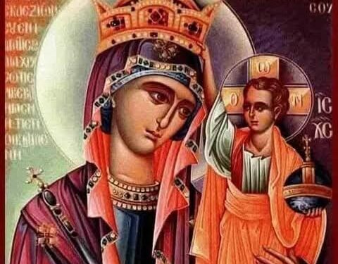 أيقونة “الملكة” مريم العذراء! – الأيقونة وشرحها