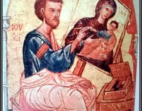 أول أيقونة لوالدة الإله! رسمها لوقا الإنجيلي