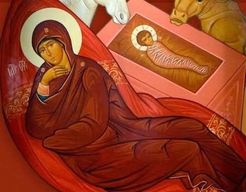 رموز و نبوءات في أيقونة الميلاد