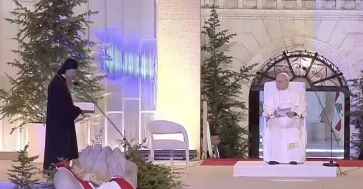 الرّاعي للبابا من بكركي: شباب لبنان يحبّونكم يا قداسة البابا! – تيلي لوميار/ نورسات