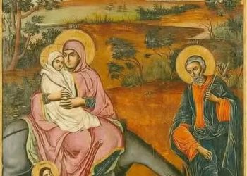 الشخص الرابع في أيقونة الهروب إلى مصر – الايقونة وشرحها