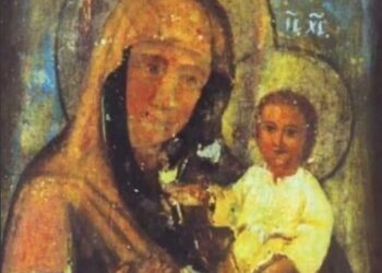 أيقونة والدة الإله، التي وُجدت في جوف شجرة – تاريخ الايقونة