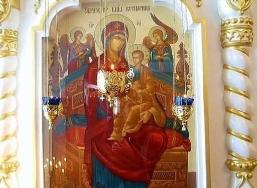 صلاة إِلى والدة الإِله الفائقة القداسة، كان يصلِّيها كلَّ يوم ( القدِّيس ديمتريوس روستوف)